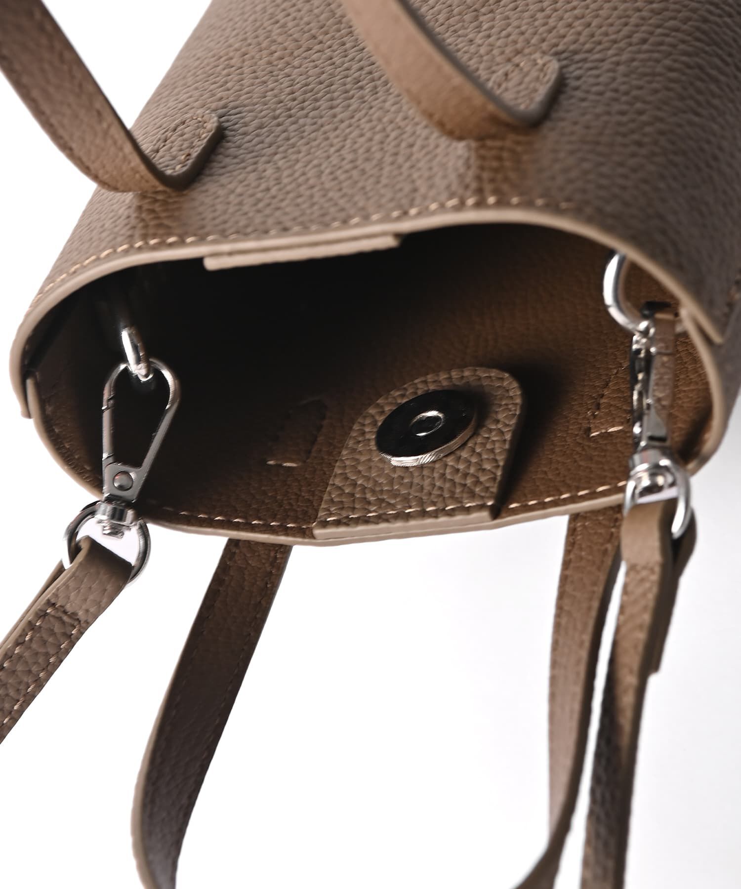 STYLE DELI「【DELI by】リアルレザーミニマルスクエアショルダーバッグ」|ショルダー・メッセンジャー|