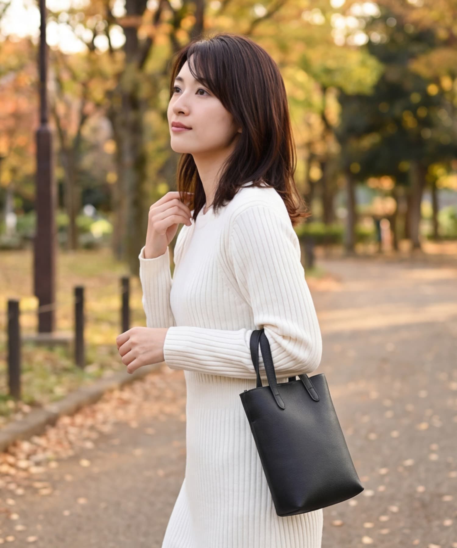 STYLE DELI「【DELI by】リアルレザーミニマルスクエアショルダーバッグ」|ショルダー・メッセンジャー|