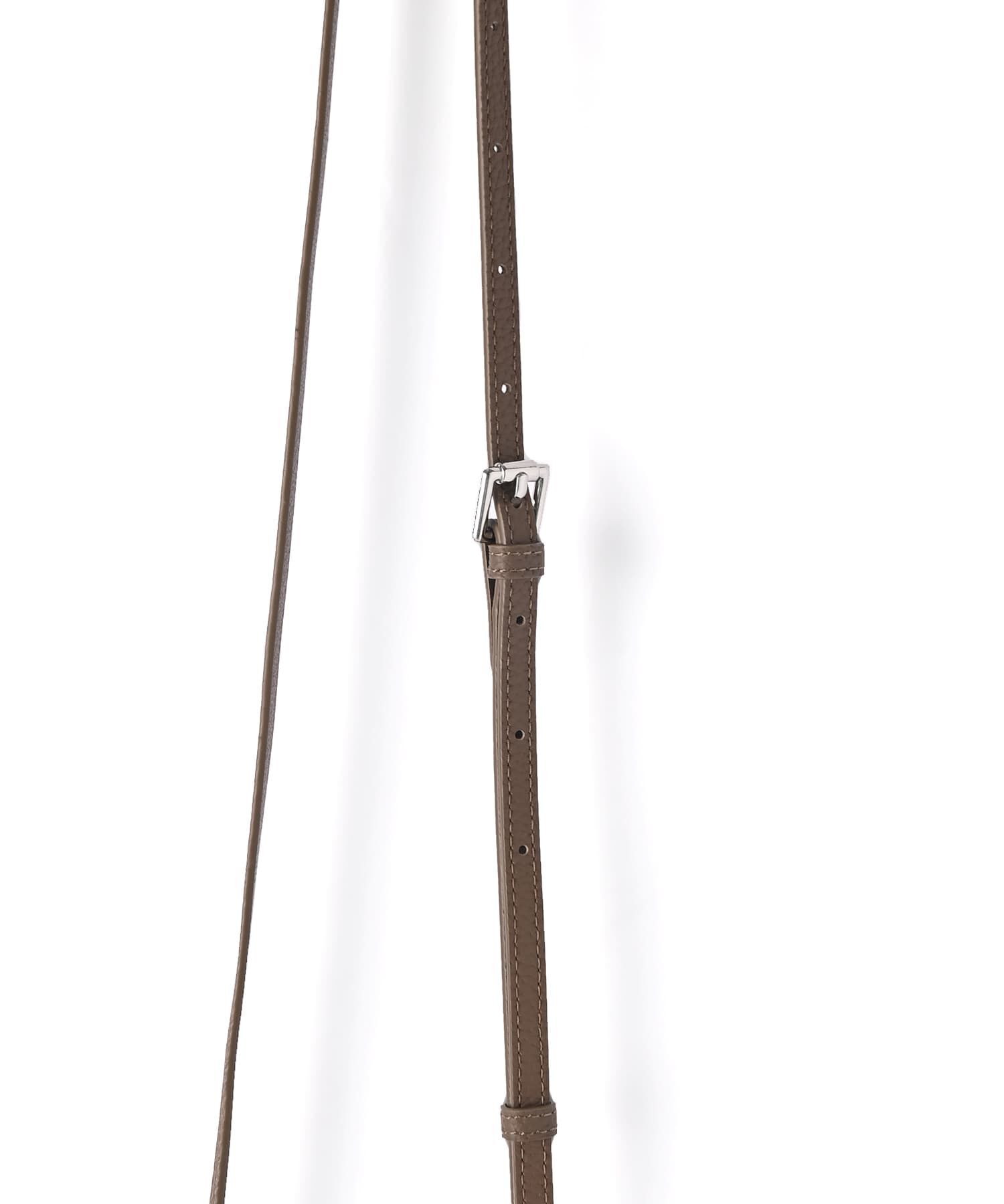 STYLE DELI「【DELI by】リアルレザーミニマルスクエアショルダーバッグ」|ショルダー・メッセンジャー|