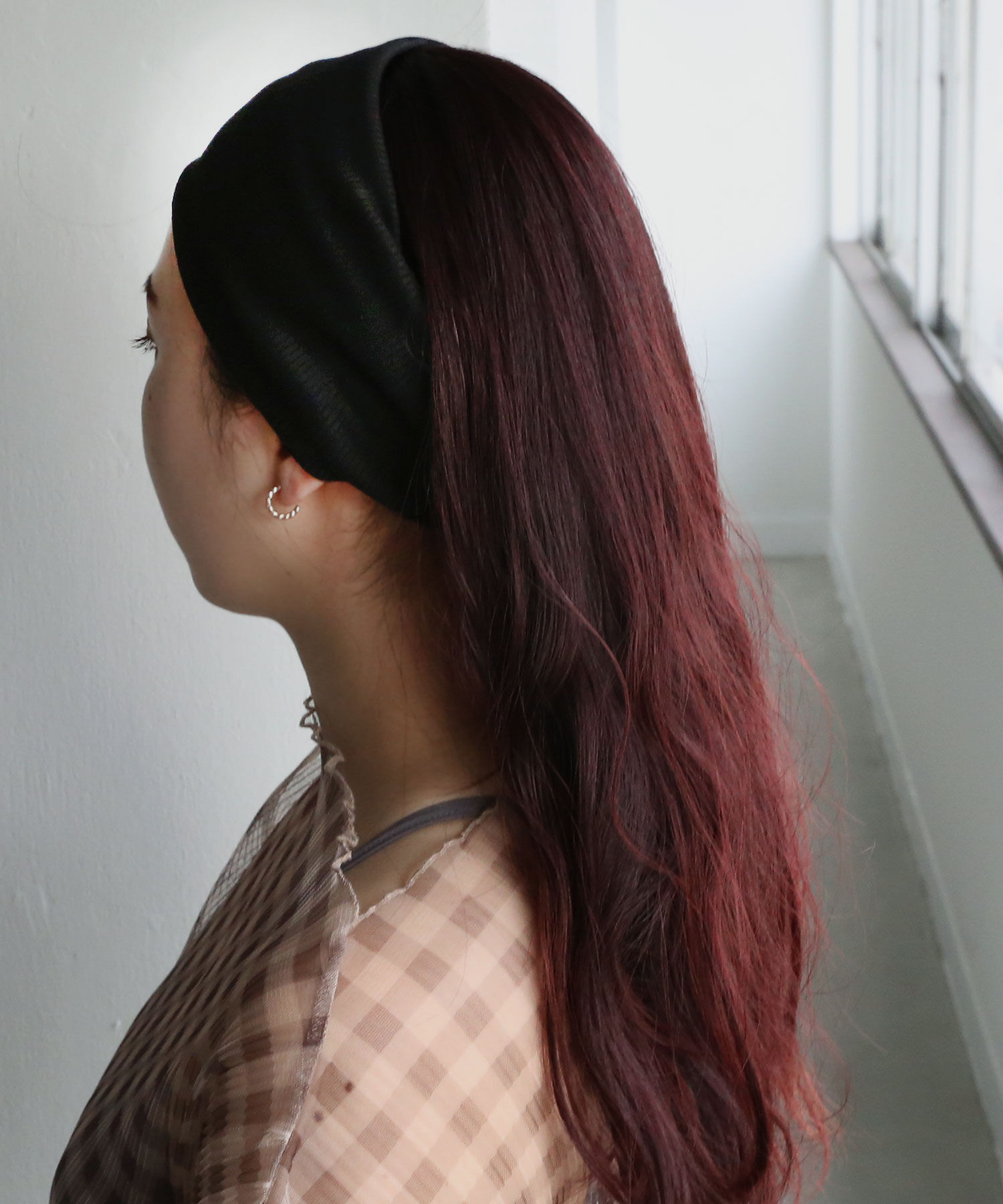 colleca la「フラットワイドリブターバン」|ヘアバンド|