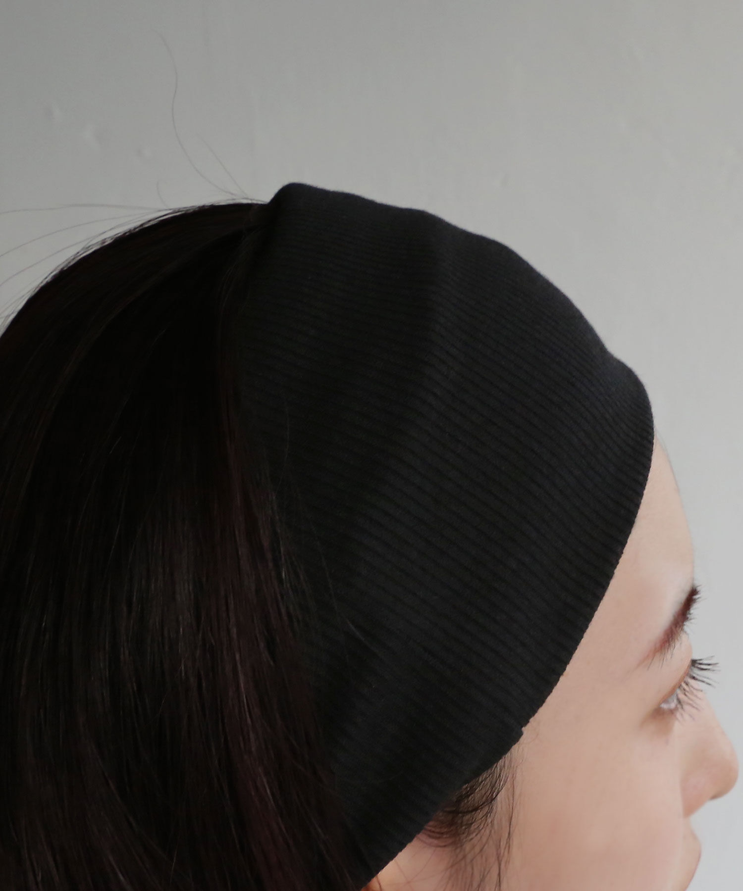 colleca la「フラットワイドリブターバン」|ヘアバンド|