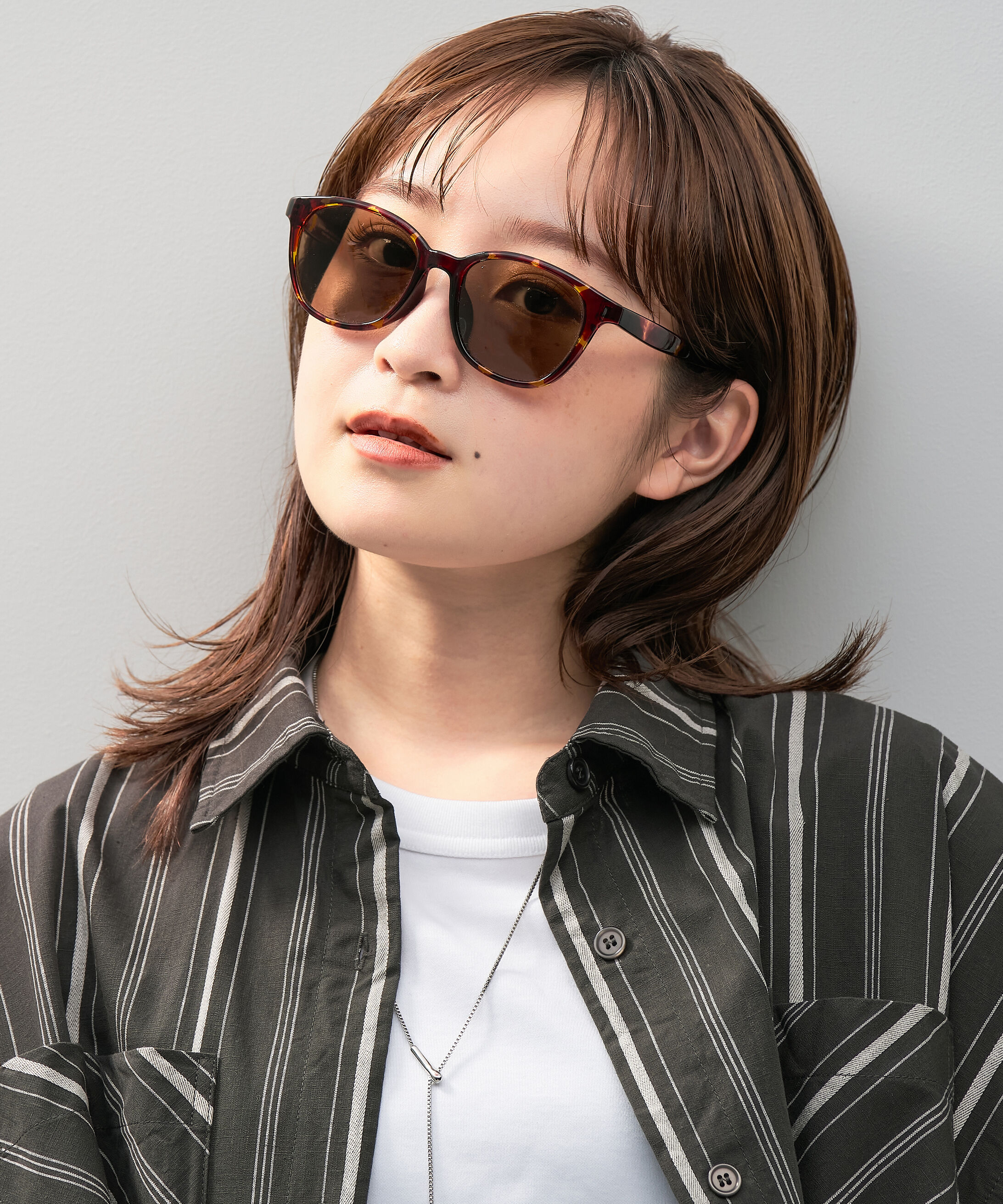  「SUNCUTGlasses/UV100%CUT ウェリントン型 サングラス | カラーレンズ 軽量 TR素材 紫外線対策 UVカット」|サングラス|