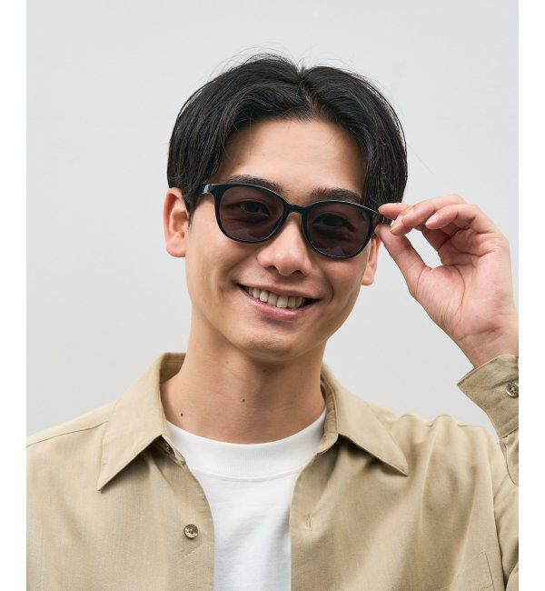  「SUNCUTGlasses/UV100%CUT ウェリントン型 サングラス | カラーレンズ 軽量 TR素材 紫外線対策 UVカット」|サングラス|