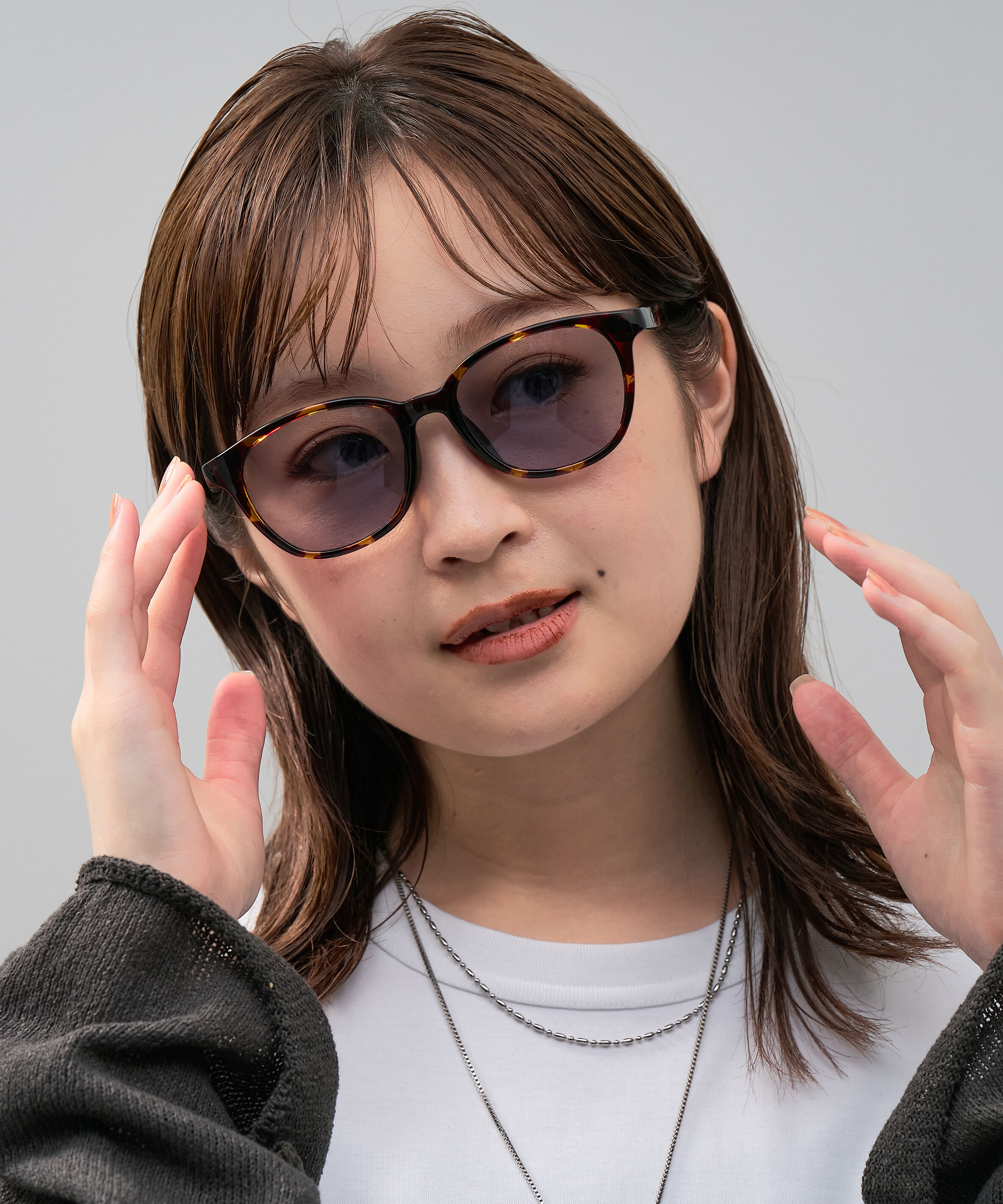  「SUNCUTGlasses/UV100%CUT ウェリントン型 サングラス | カラーレンズ 軽量 TR素材 紫外線対策 UVカット」|サングラス|