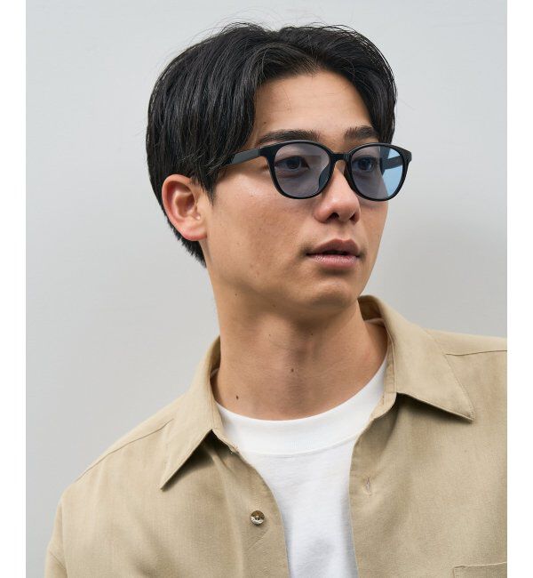  「SUNCUTGlasses/UV100%CUT ウェリントン型 サングラス | カラーレンズ 軽量 TR素材 紫外線対策 UVカット」|サングラス|