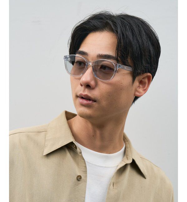  「SUNCUTGlasses/UV100%CUT ウェリントン型 サングラス | カラーレンズ 軽量 TR素材 紫外線対策 UVカット」|サングラス|