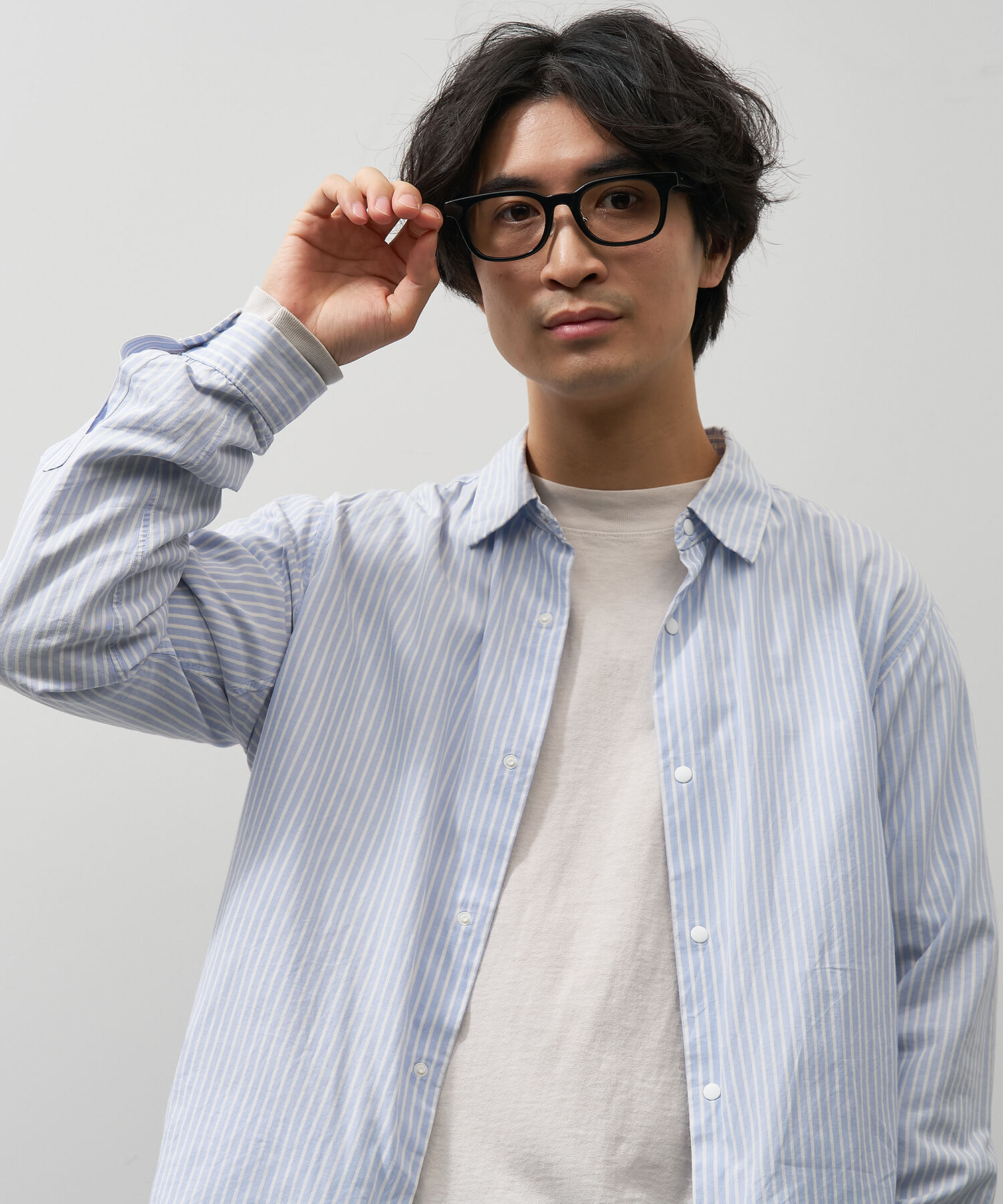  「Zoff | JOURNAL STANDARD relume ウェリントン型 2way メガネ サングラス 偏光 ジャーナルスタンダード N&D」|サングラス|