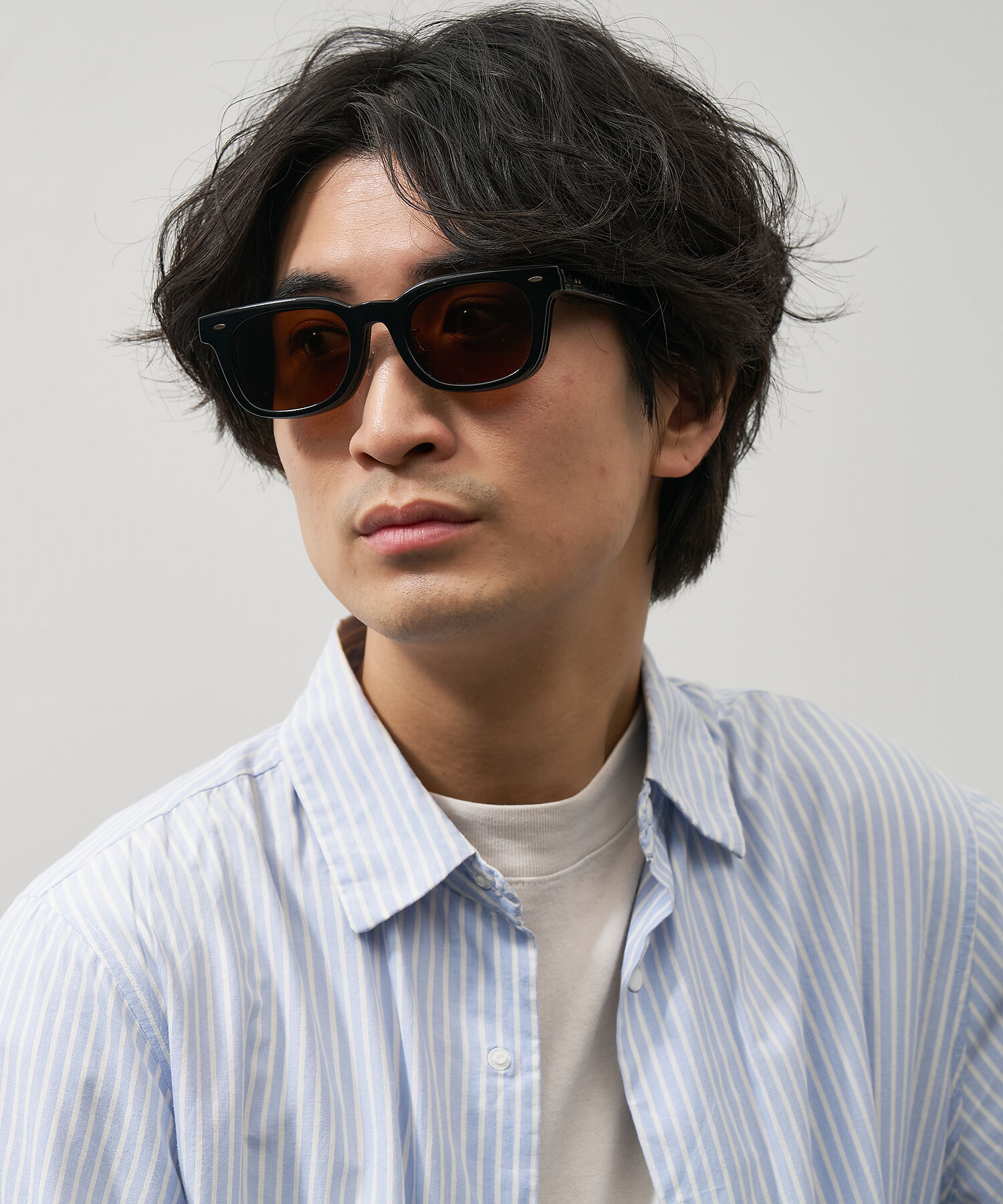  「Zoff | JOURNAL STANDARD relume ウェリントン型 2way メガネ サングラス 偏光 ジャーナルスタンダード N&D」|サングラス|