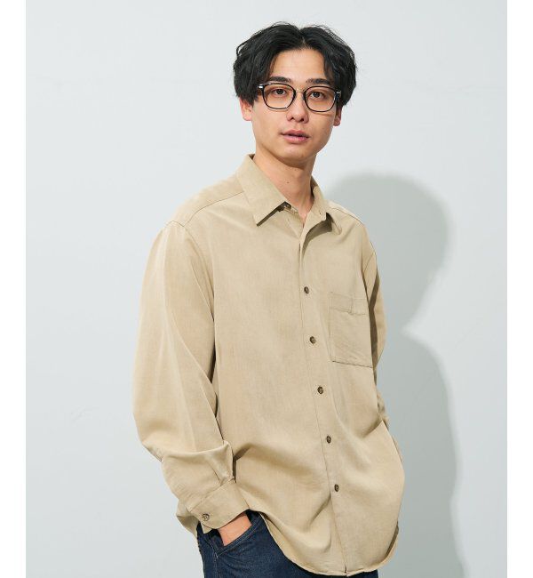  「ウェリントン型 メガネ | レザー調 ラバーテンプル ズレ落ち防止 メンズ ビジネス レンズ交換券付」|メガネ|