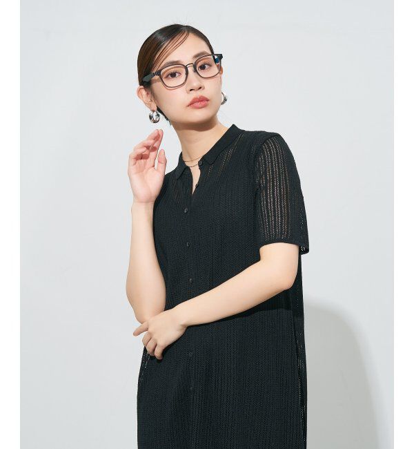  「ウェリントン型 メガネ | レザー調 ラバーテンプル ズレ落ち防止 メンズ ビジネス レンズ交換券付」|メガネ|