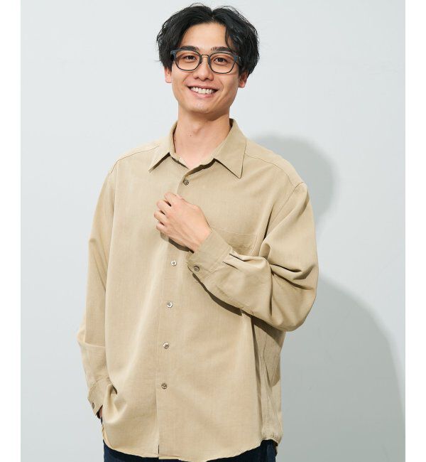  「ウェリントン型 メガネ | レザー調 ラバーテンプル ズレ落ち防止 メンズ ビジネス レンズ交換券付」|メガネ|