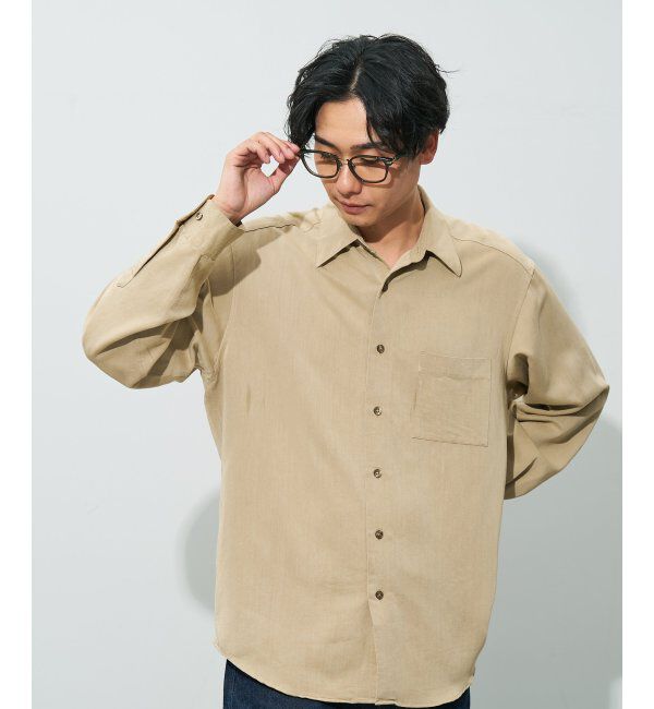  「ウェリントン型 メガネ | レザー調 ラバーテンプル ズレ落ち防止 メンズ ビジネス レンズ交換券付」|メガネ|