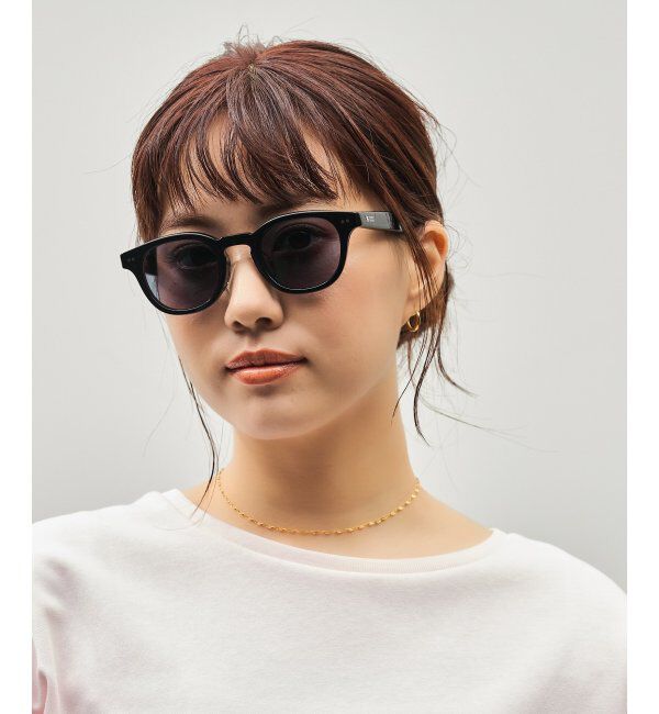  「【WEB限定】Zoff｜STUDIO SEVEN｜ウェリントン型 調光サングラス 紫外線で色が変わる 紫外線防止 UVカット」|サングラス|