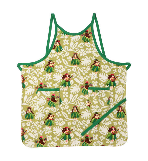 FEILER「マナマナ　エプロン　MAN-206013（WEB限定）」|食器・キッチングッズ|ライトグリーン