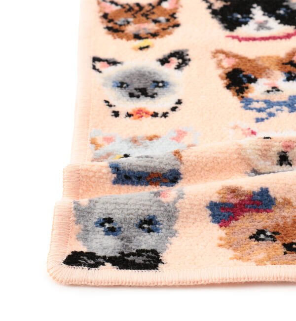 LOVERARY BY FEILER「ラブラリープリティーキャッツ　ハンカチ」|ハンカチ|