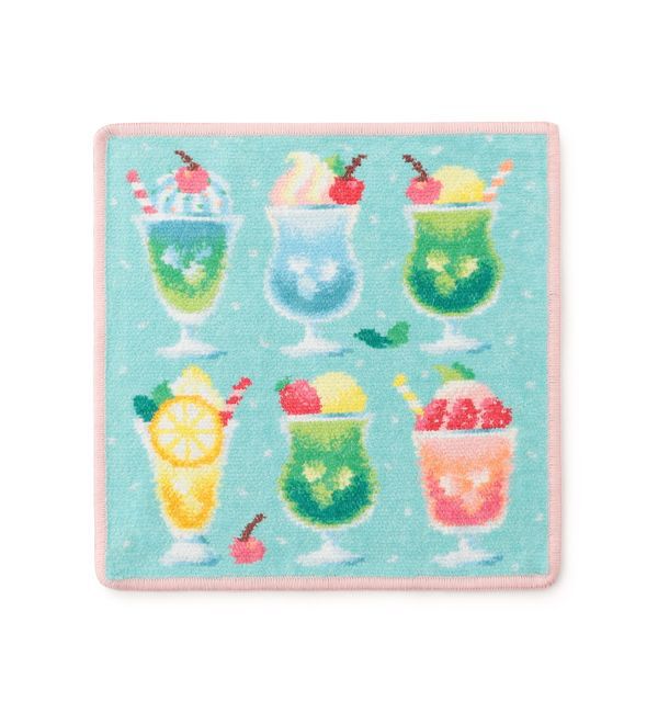 LOVERARY BY FEILER「ラブラリーパーラー　ハンカチ」|ハンカチ|グリーン