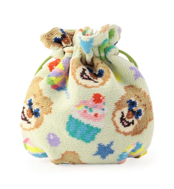 LOVERARY BY FEILER「ハッピーポップニコ　巾着　L/HPO-233096」|ポーチ|