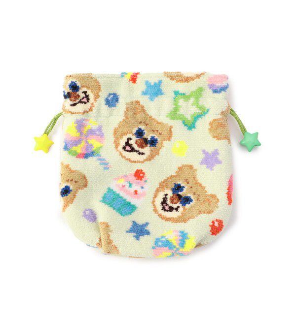 LOVERARY BY FEILER「ハッピーポップニコ　巾着　L/HPO-233096」|ポーチ|