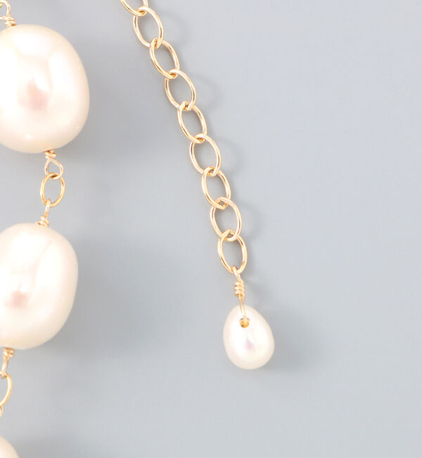  「K14GF 淡水パール チョーカー」|ネックレス|