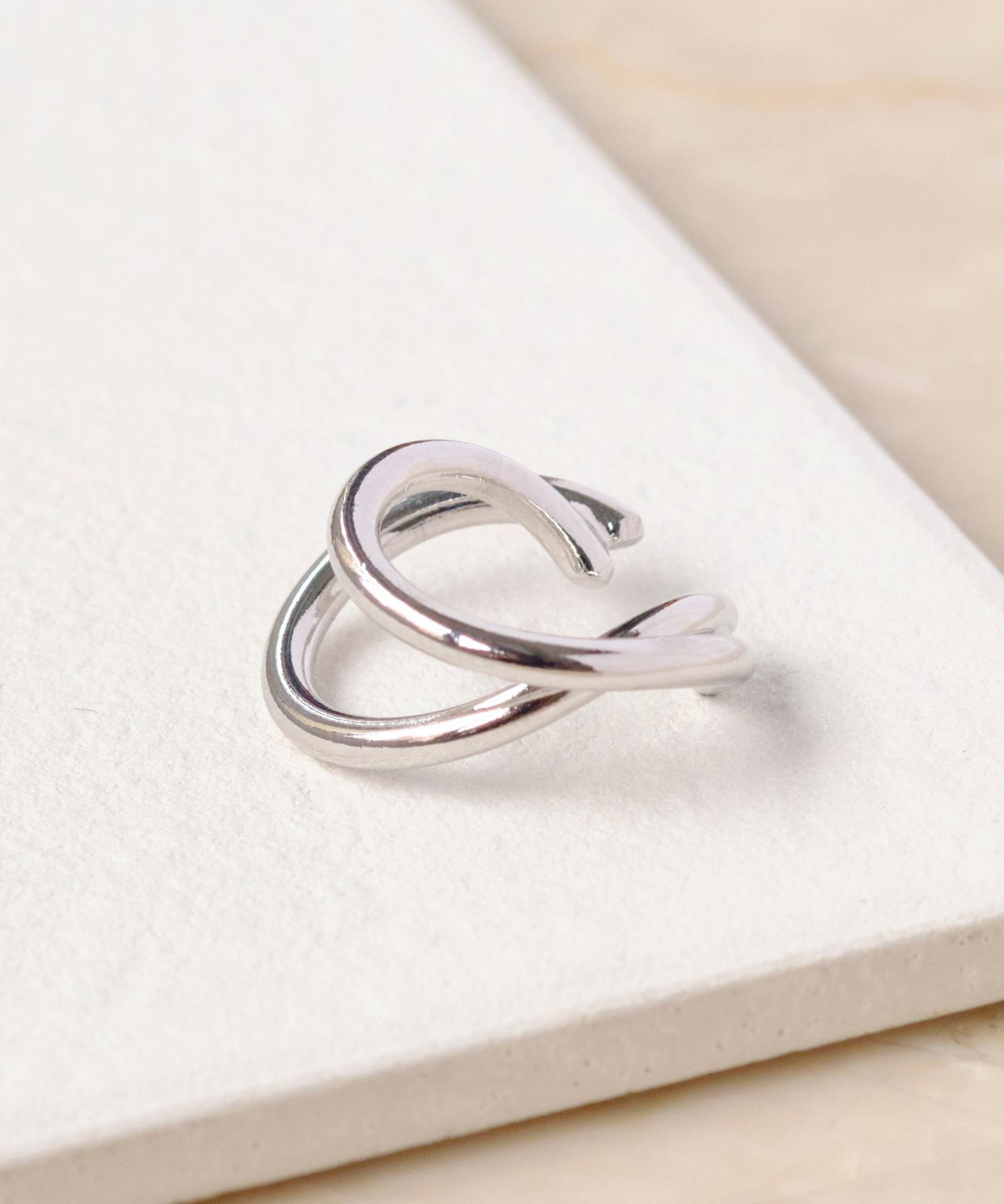 Phoebe「ミニマムリュクスイヤーカフ　シルバー」|イヤーカフ|シルバー