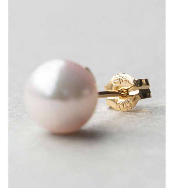ete「K18YG パール ピアス」|ピアス|