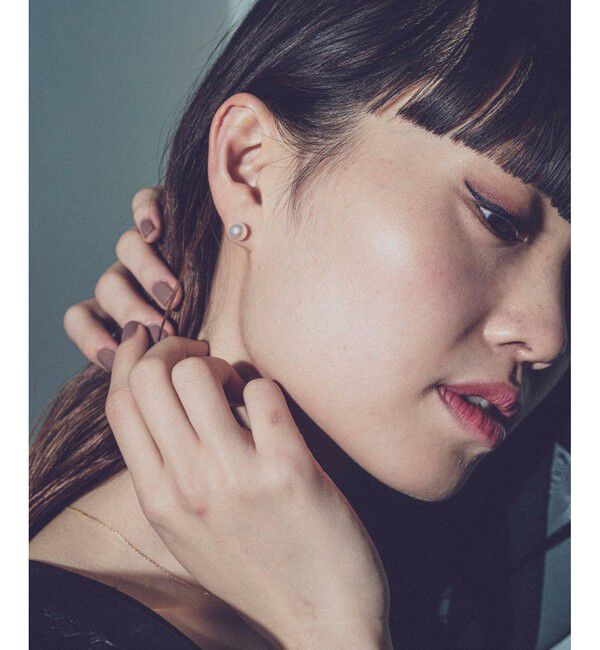 ete「K18YG パール ピアス」|ピアス|