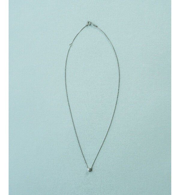 ete「PT900/850 ダイヤモンド 0.15ct ネックレス「ブライト」」|ネックレス|