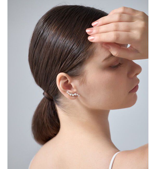 ete「パール イヤークリップ」|イヤリング|