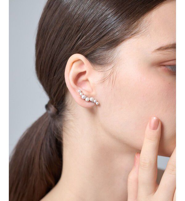 ete「パール イヤークリップ」|イヤリング|