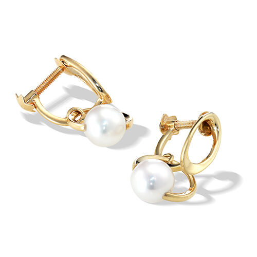 STAR JEWELRY「PEARL LINKS」|イヤリング|