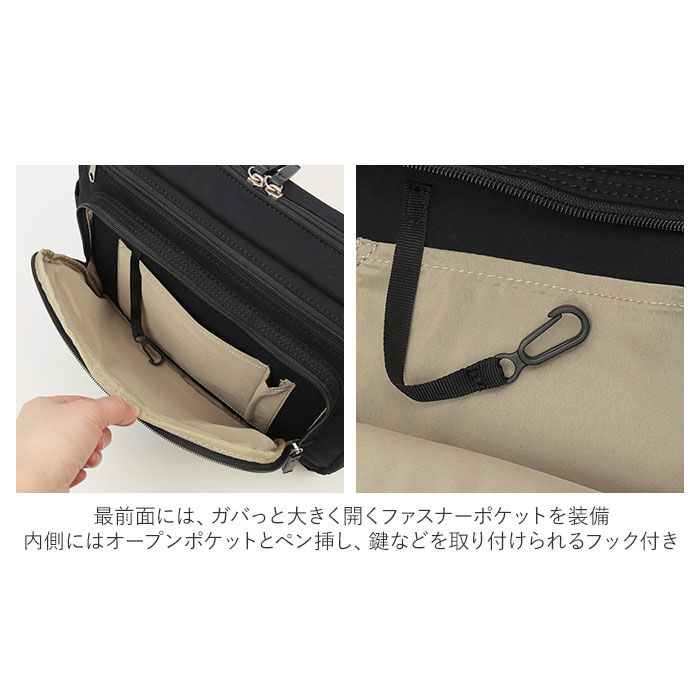 anello「アネロ グランデ ショルダーバッグ 通販 10ポケット ショルダー レディース 斜めがけ 大人」|ショルダー・メッセンジャー|