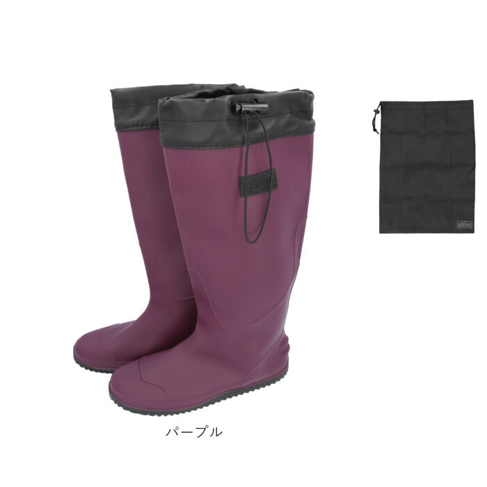 BACKYARD FAMILY「レインブーツ メンズ 通販 レディース 長靴 レインシューズ ブーツ ポケッタブルシューズ 雨靴」|レインシューズ|