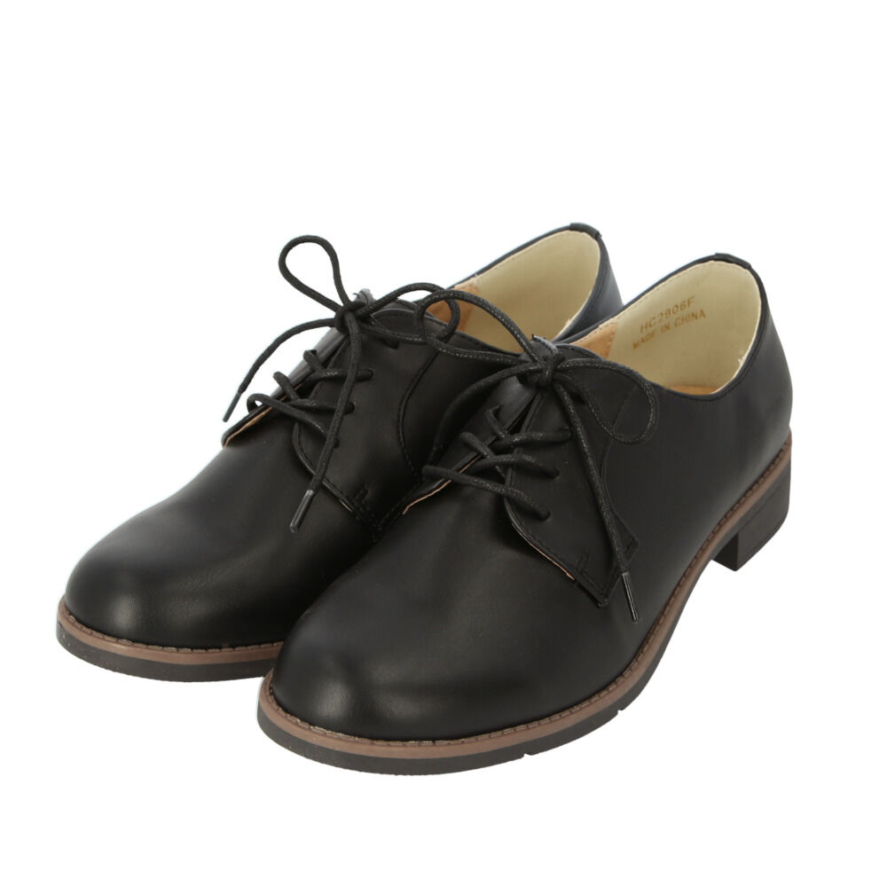 BACKYARD FAMILY「マニッシュシューズ レディース 通販 シューズ ブランド ハッシュドコーデ おしゃれ 靴 フェイク」|その他|ブラック1