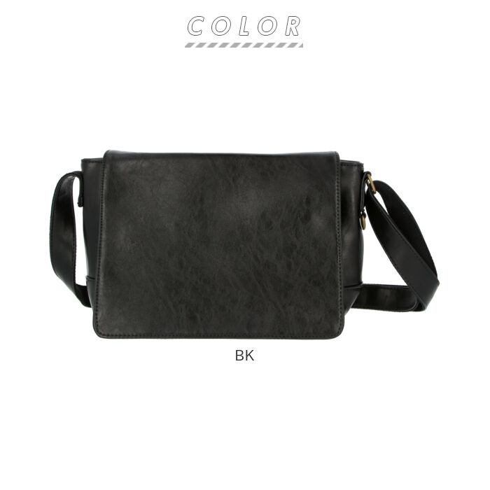 BACKYARD FAMILY「ショルダーバッグ メンズ 小さめ 通販 斜めがけ かっこいい 通勤 通学 サブバッグ かぶせ」|ショルダー・メッセンジャー|