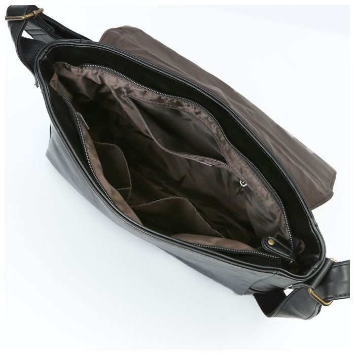 BACKYARD FAMILY「ショルダーバッグ メンズ 小さめ 通販 斜めがけ かっこいい 通勤 通学 サブバッグ かぶせ」|ショルダー・メッセンジャー|