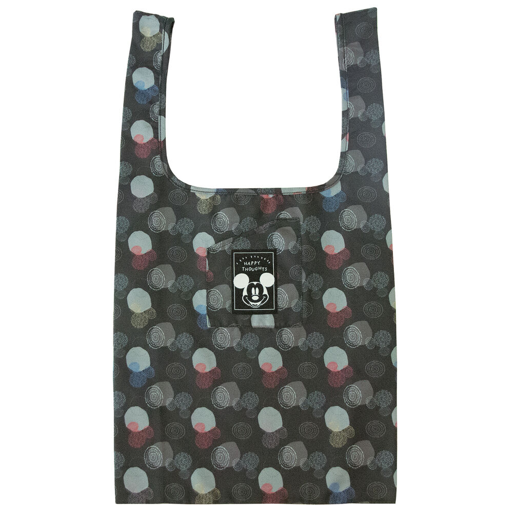 BACKYARD FAMILY「エコバッグ キャラクター 通販 ショッピングバッグ 折りたたみ コンパクト レジ袋 レジ袋型」|エコバッグ|グレー1