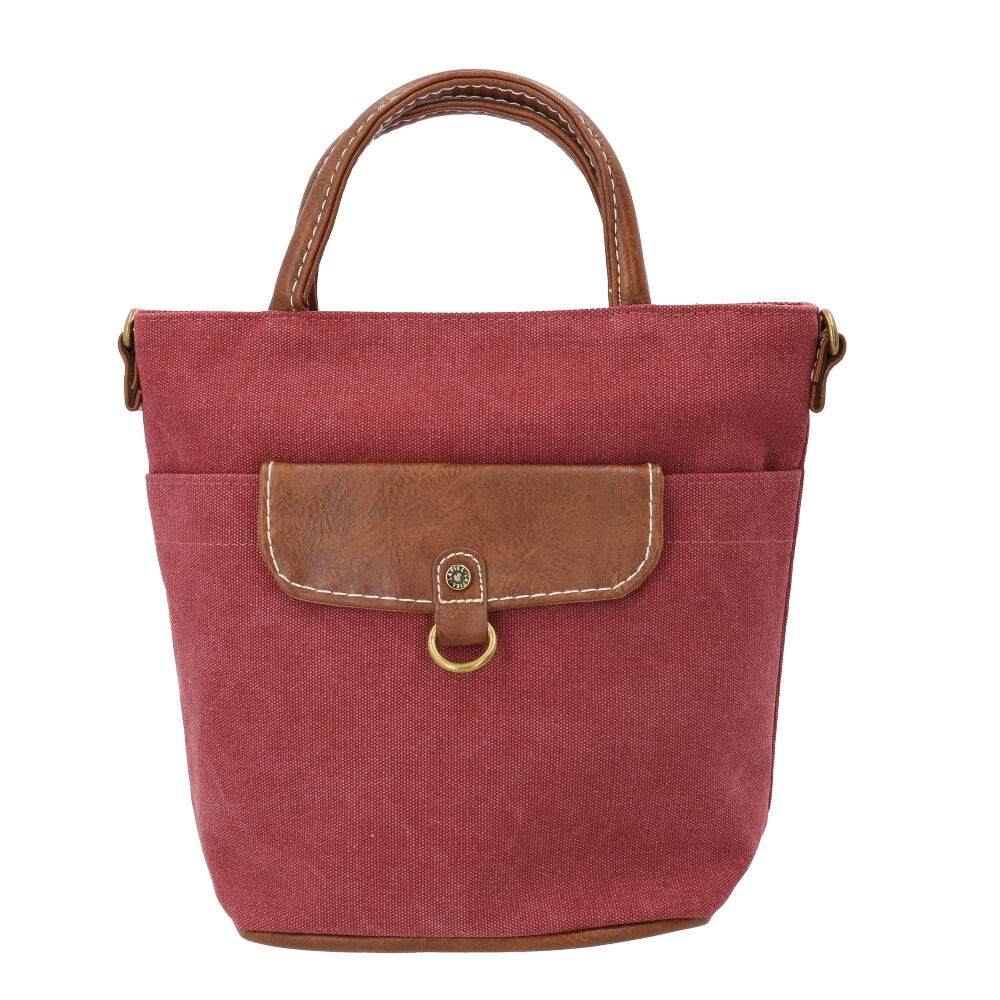 BACKYARD FAMILY「ラフィール バッグ 2way 通販 ショルダーバッグ ショルダーバック 手提げ 鞄 かばん バック」|ショルダー・メッセンジャー|レッド1