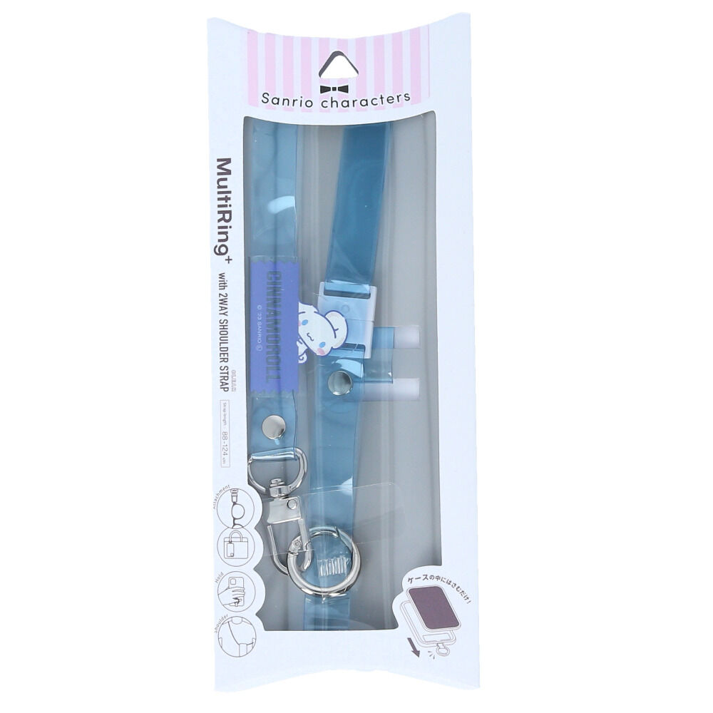 BACKYARD FAMILY「マルチリングプラス ストラップセット 通販 スマホ マルチリング スマホリング リング ストラップ」|その他|ブルー2