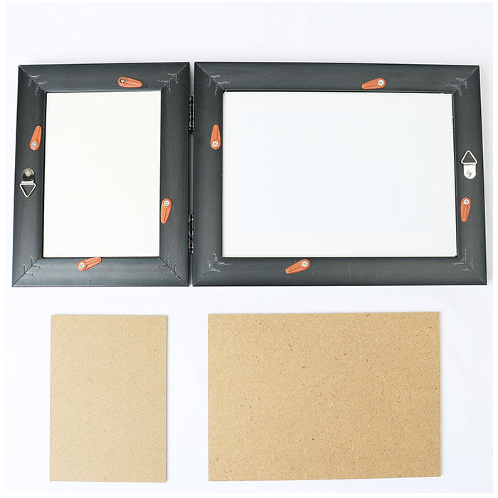 BACKYARD FAMILY「フォトフレーム おしゃれ 通販 壁掛け 2L L判 フォト フレーム 写真立て 2枚 2面 置き型」|その他|