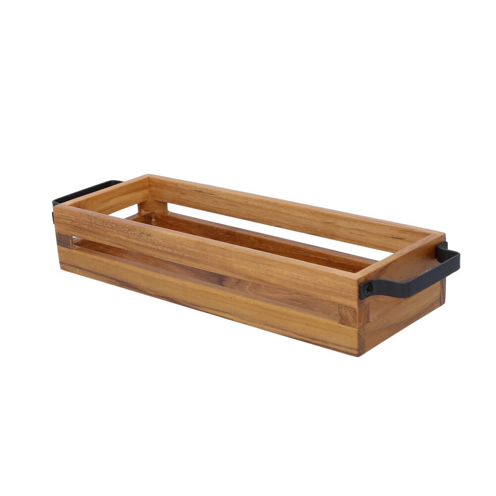 BACKYARD FAMILY「小物入れ 木製 通販 ツールボックス 卓上 トレイ トレー ウッドトレイ メイクボックス」|その他|ブラウン2