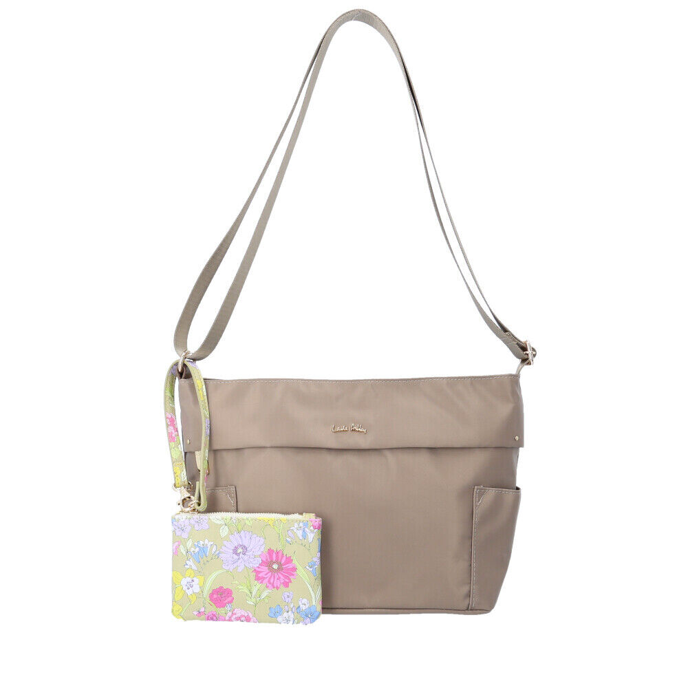 BACKYARD FAMILY「ローラアシュレイ バッグ LAURA ASHLEY ILNL-04 通販 ショルダーバッグ」|ショルダー・メッセンジャー|ベージュ1