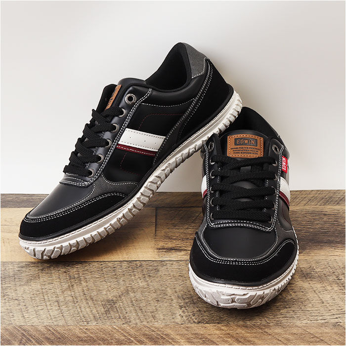 BACKYARD FAMILY「EDWIN スニーカー EDW7765 通販 エドウィン 靴 メンズ ローカットスニーカー」|スリッポン|