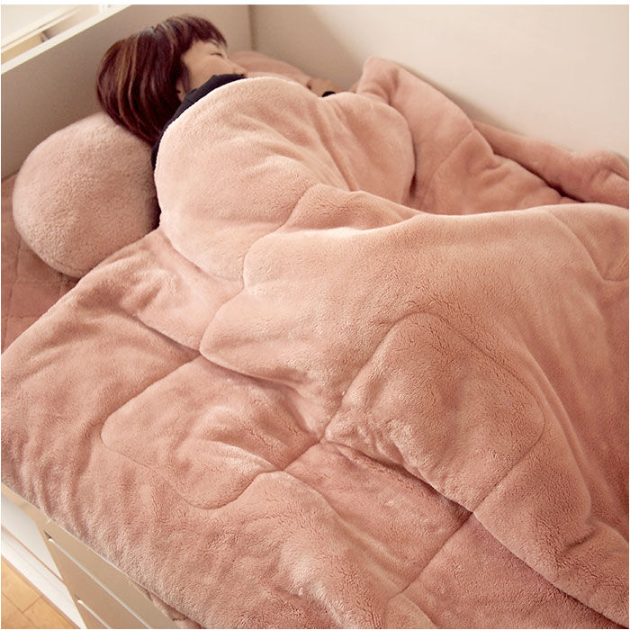 BACKYARD FAMILY「クッションになる 寝袋 通販 Lebois ルボア マルチ寝袋 筒状 毛布クッション」|ブランケット|