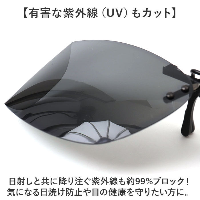 BACKYARD FAMILY「偏光サングラス クリップオン 通販 冒険王 サイドカバーエプロン R サングラス 偏光 偏光グラス」|サングラス|