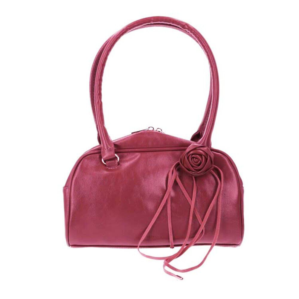 BACKYARD FAMILY「ボストンバッグ レディース 小さめ 通販 ミニボストンバッグ バッグ かばん 鞄 ハンドバッグ」|ボストンバッグ|レッド1