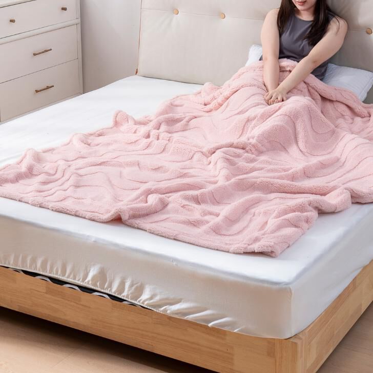 BACKYARD FAMILY「毛布 厚手 シングル もこもこ 通販 膝掛け ブランケット 膝掛 ひざ掛け ひざかけ ハーフケット」|ブランケット|