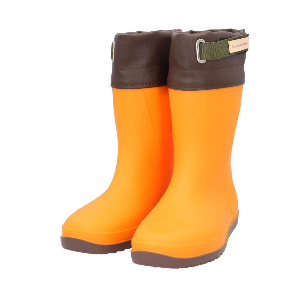 BACKYARD FAMILY「ガーデニング ブーツ 通販 ガーデンシューズ ロングレインブーツ ロング丈 長靴」|その他|オレンジ1