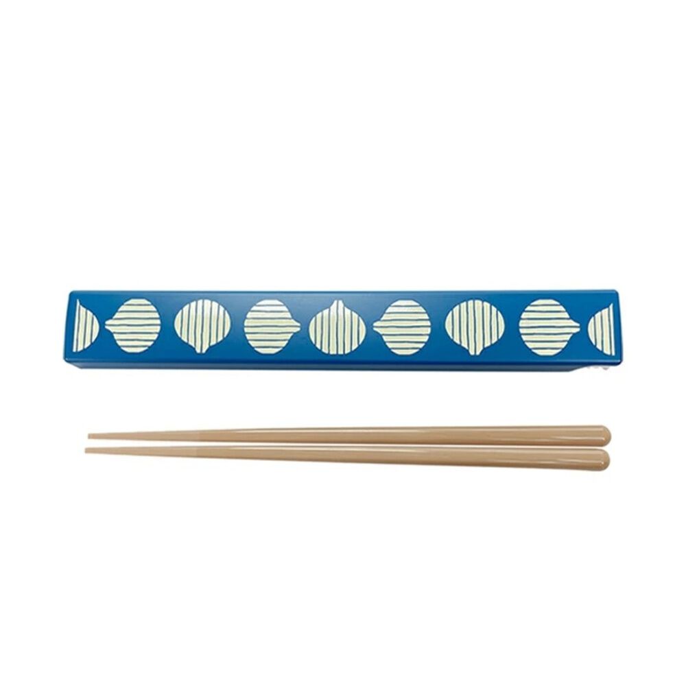 BACKYARD FAMILY「かまわぬ お弁当 お箸セット 通販 日本製 おはしセット お箸 セット 箸セット 大人 弁当用箸」|食器・キッチングッズ|ブルー2
