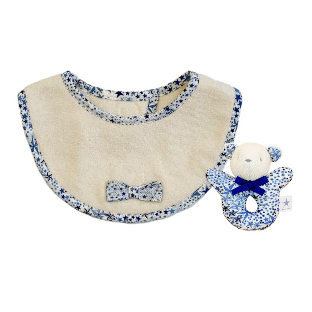 BACKYARD FAMILY「育児工房 ギフトセット ミニ ベビー 2点 通販 日本製 ミニギフトセット ミニギフト セット」|その他ベビー用品|ブルー1