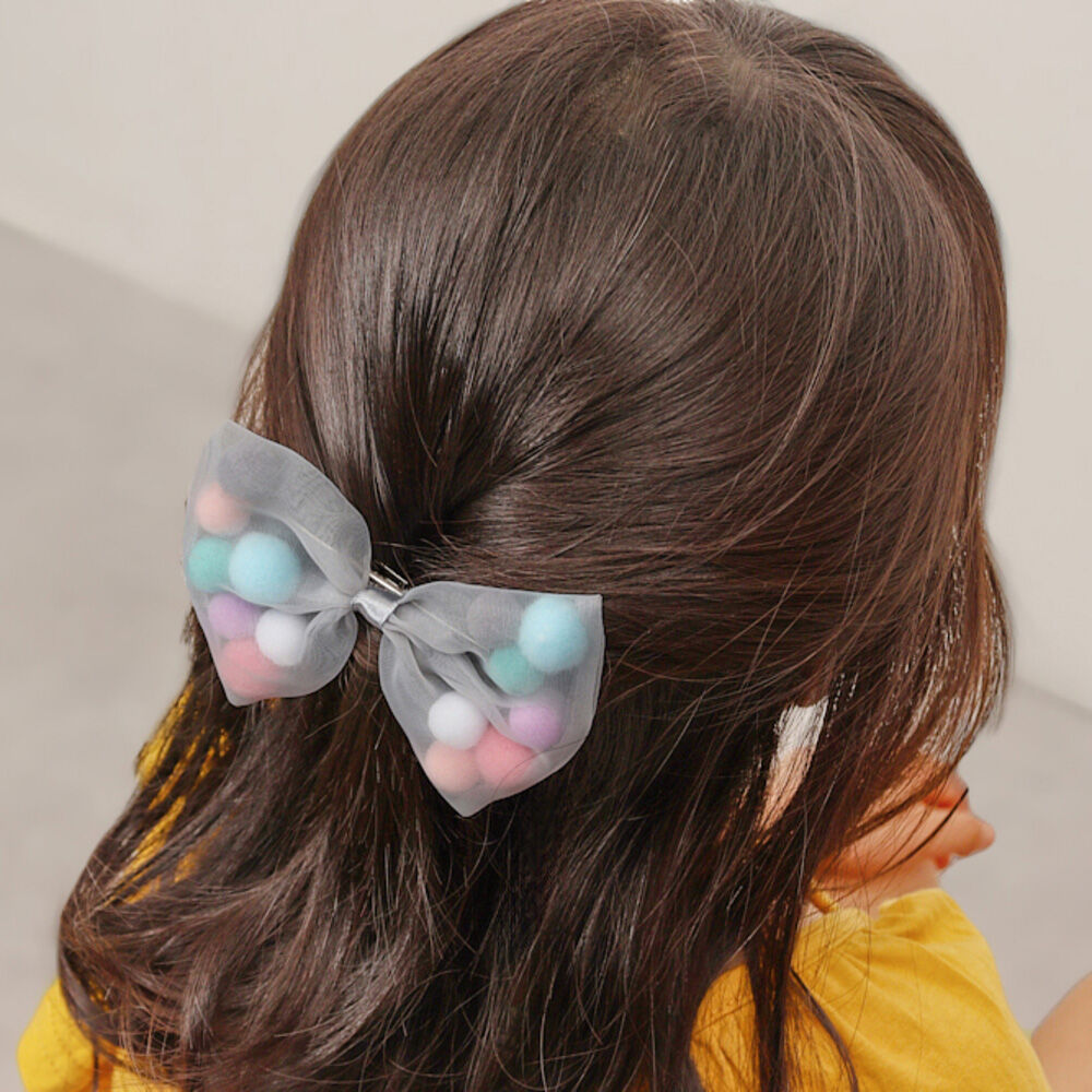 BACKYARD FAMILY「RORA ヘアクリップ 通販 ローラ ロッティ ヘアークリップ ヘアアクセサリー 髪飾り キッズ」|その他|グレー1